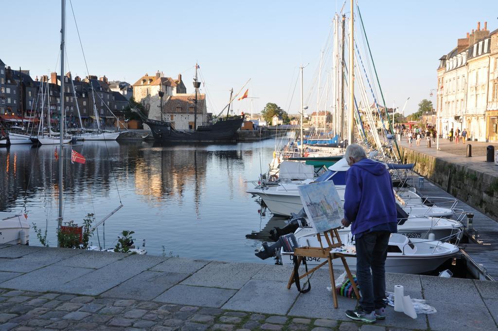 Chambres Chez L'Habitant Capucine Honfleur Zewnętrze zdjęcie